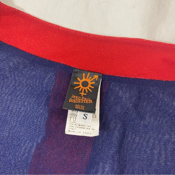 Jean Paul Gaultier Mesh Top Size Small - Picture 5 of 6